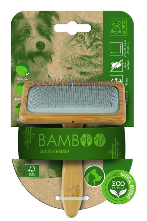 M-PETS_10119299 BAMBOO Slicker brush M_3D sim