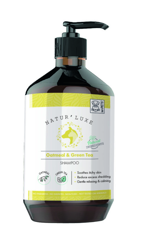 M-PETS_10123399_NaturLuxe shampoo Oatmeal-GreenTea