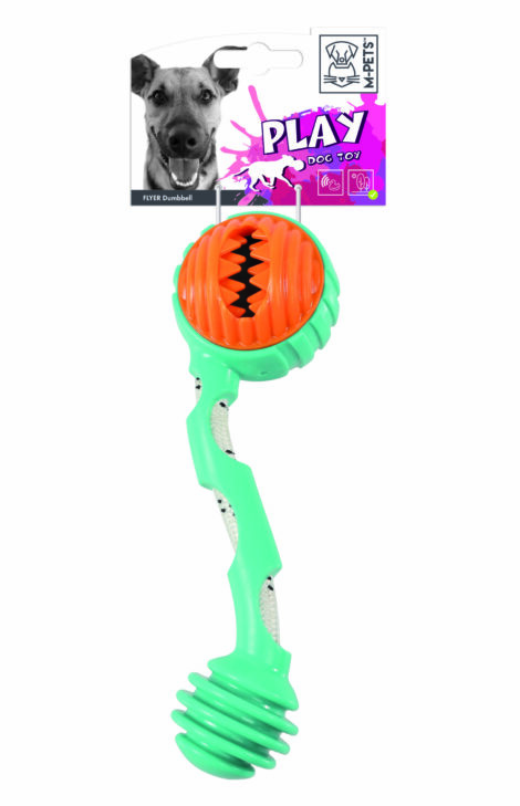 M-PETS_10641799 FLYER Outdoor Dog Toy Dumbbell 3D sim