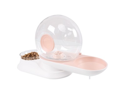 M-PETS_60501699_SNAILCOMBIFoodWaterDispenser_PINK_1_water_Food