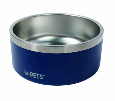 M-PETS_10530899_ESKIMO Double Wall Bowl_2L_Blue