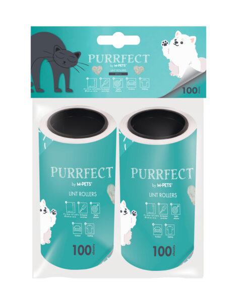 M-PETS_10127999_Purrfect_Lint roller_60 sheets_refilling_01 VECT