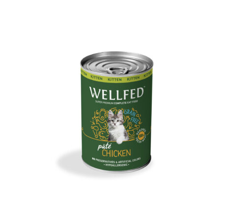 WELLFED Kitten Chicken 400gr